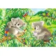 Ravensburger Puzzel 2x24 stukjes 4+ Schattige koala’s en panda’s